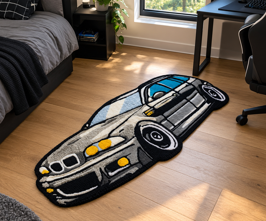 Sports Car Rug